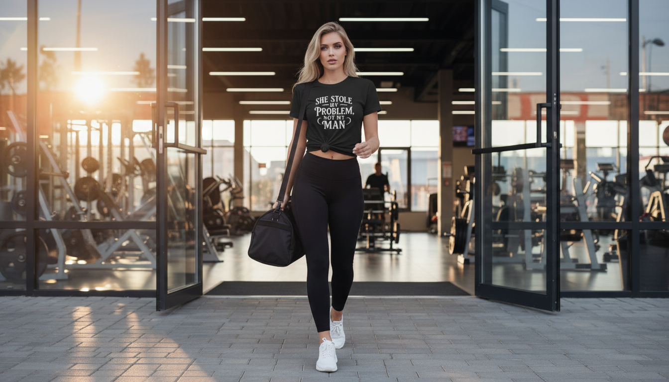 She Stole My Problem, Not My Man; Funny Women's Empowerment T-Shirt