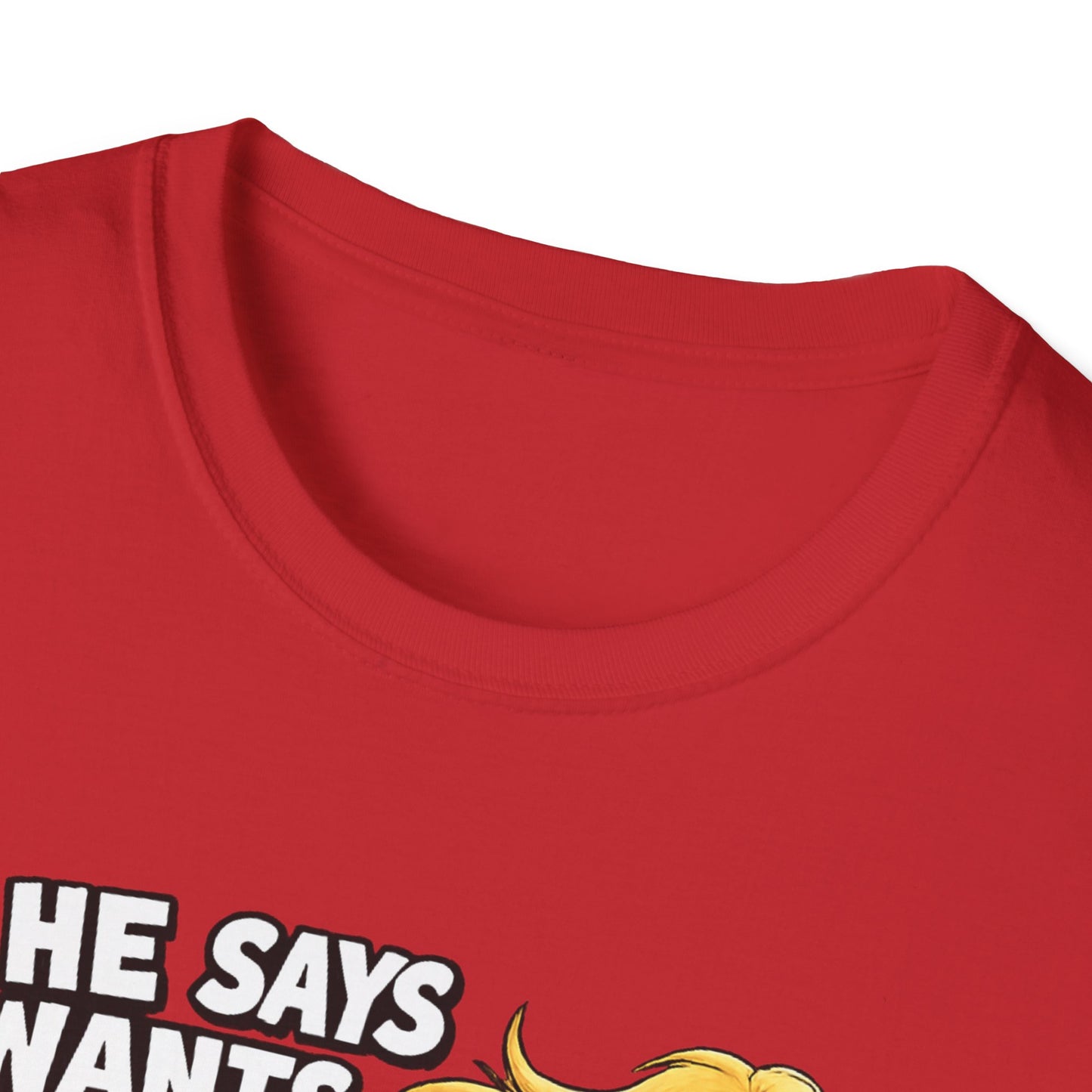 If He Says He Wants Peace, Girl RUN, He's Only Going to Bring You Chaos; Funny Empowerment T-Shirt for Strong Women