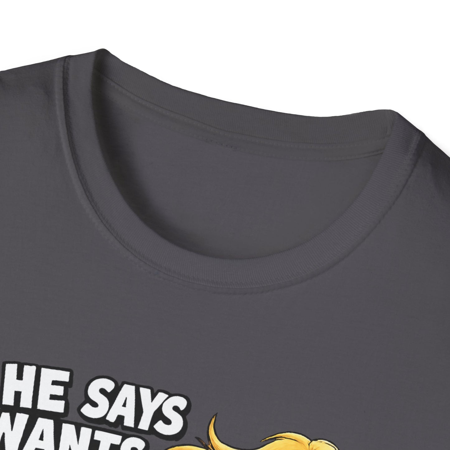 If He Says He Wants Peace, Girl RUN, He's Only Going to Bring You Chaos; Funny Empowerment T-Shirt for Strong Women