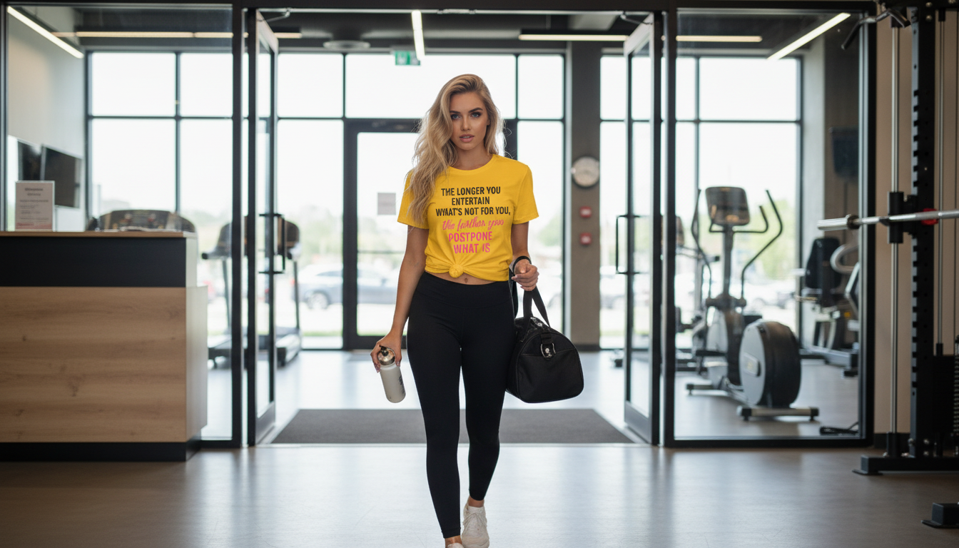 The Longer You Entertain What's Not For You, the Further You Postpone What Is; Funny Empowerment T-Shirt for Strong Women