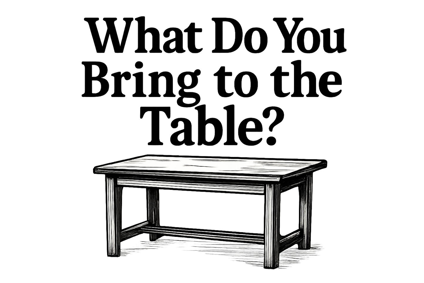 Close up of what do you bring to the table t-shirt text for women leaving toxic relationships